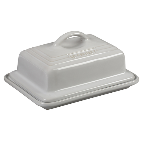 Le Creuset Heritage Butter Dish White