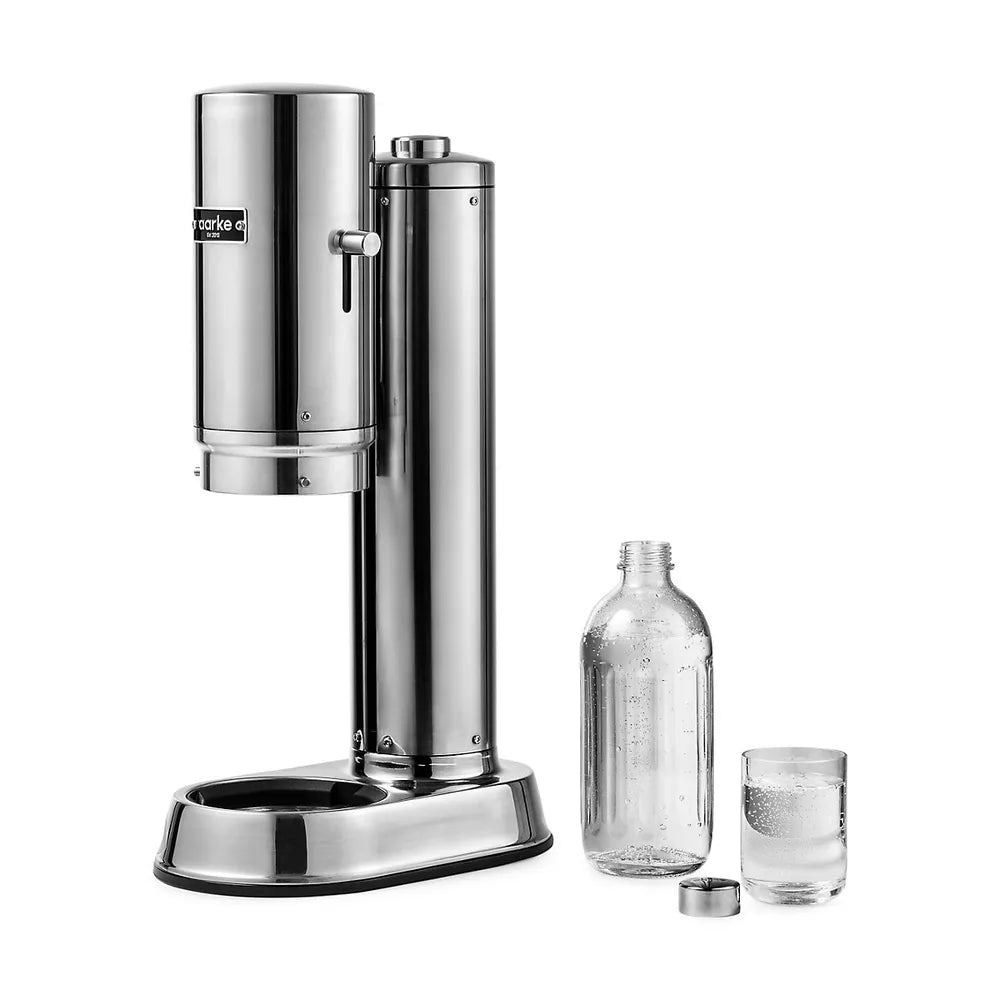Aarke - Carbonator Pro Steel with Glass Bottle – The Happy Cook