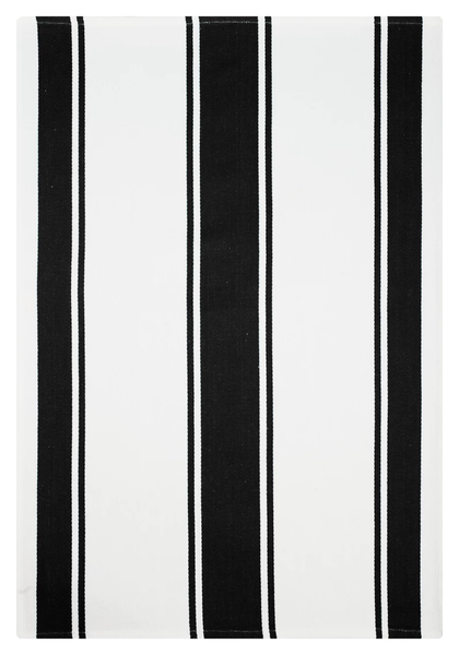MU Kitchen- Stripe Towel- Onyx