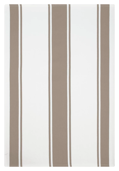MU Kitchen- Stripe Towel- Flax