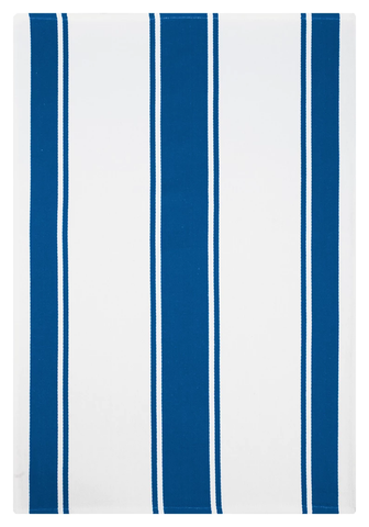 MU Kitchen- Stripe Towel- Blueberry