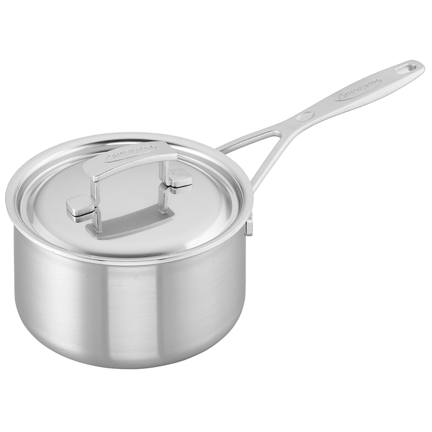 Demeyere Industry Stainless Steel Saucepan 2 qt with Lid