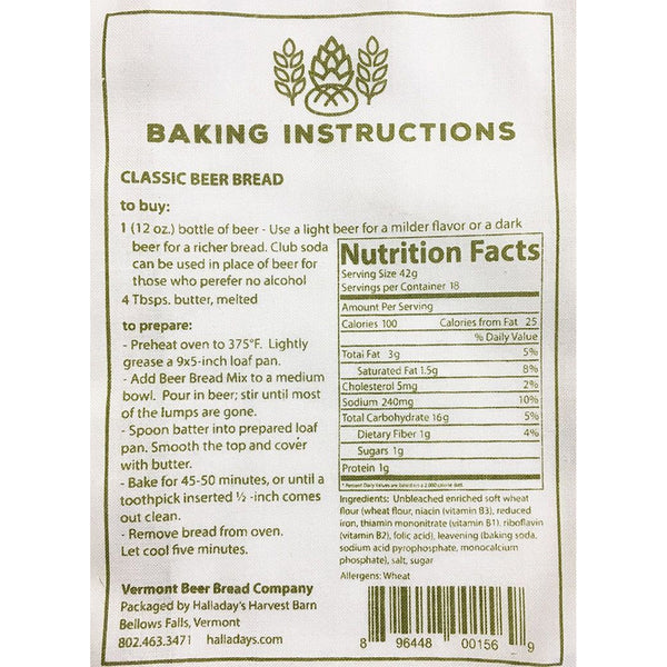 Halladay's Harvest Barn Vermont Bread - Classic