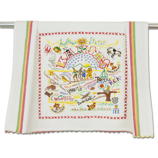 Catstudio - Dish Towel - Kansas