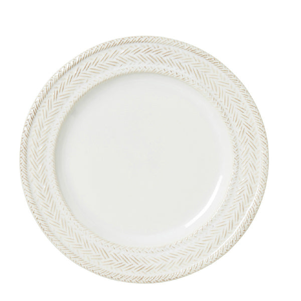 Juliska- Le Panier Whitewash Dessert/Salad Plate