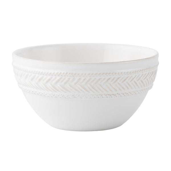 Juliska- Le Panier Whitewash Cereal/Ice Cream Bowl