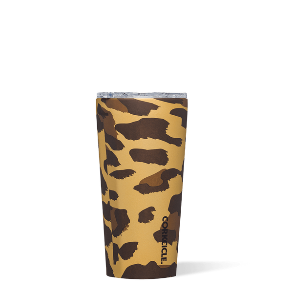 Corkcicle 16 oz Tumbler - Leopard