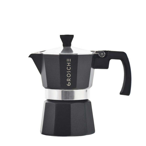 Grosche Milano Espresso Maker Black - 3 Cup