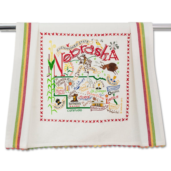 Catstudio - Dish Towel - Nebraska