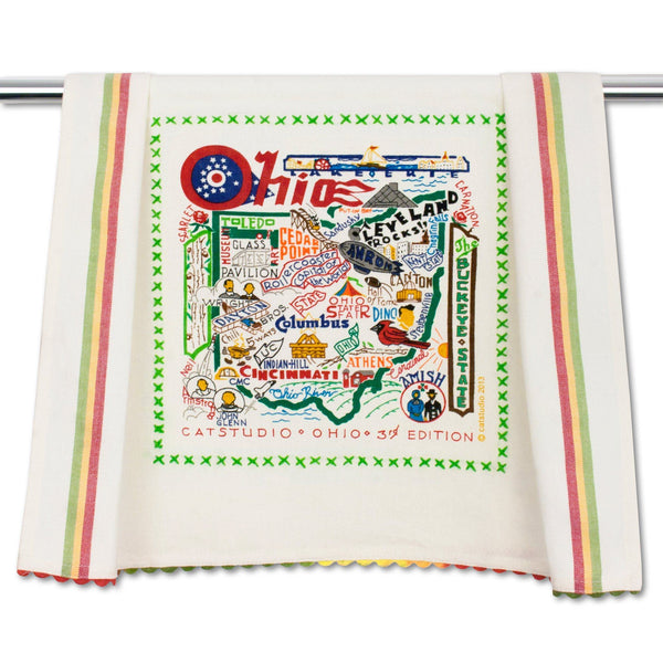 Catstudio - Dish Towel - Ohio