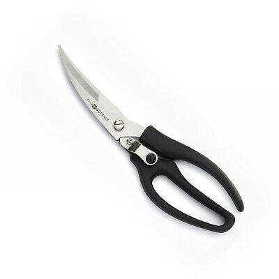 Self Opening Kitchen Shears : stainless steel spring scissors