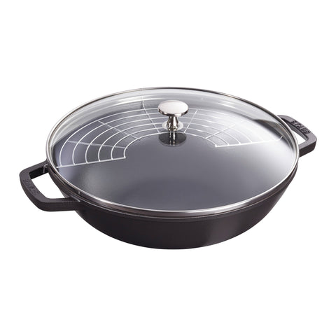 Staub Perfect Pan with Glass Lid - Black Matte