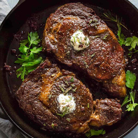 Steak with Red Wine Reduction (Hands-on)