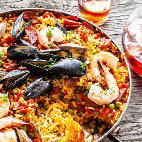 Seafood Paella (Hands-On)