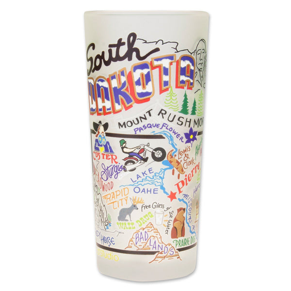 Catstudio - Drinking Glass - South Dakota