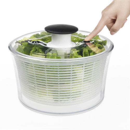 OXO Little Salad And Herb Spinner  Salad spinner, Lettuce spinner, Cooking  tools