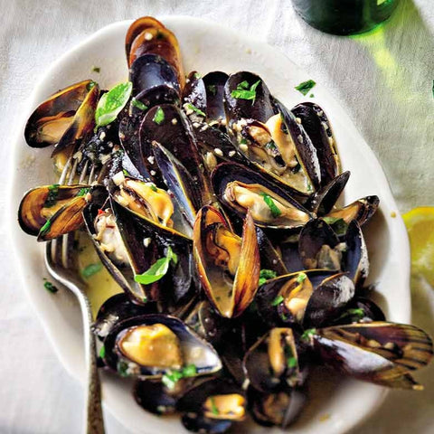 Ale Steamed Mussels (Hands-On)