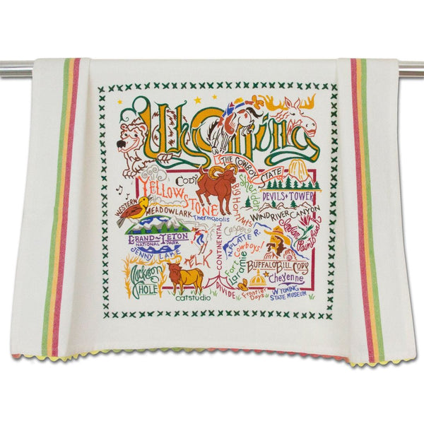 Catstudio - Dish Towel - Wyoming